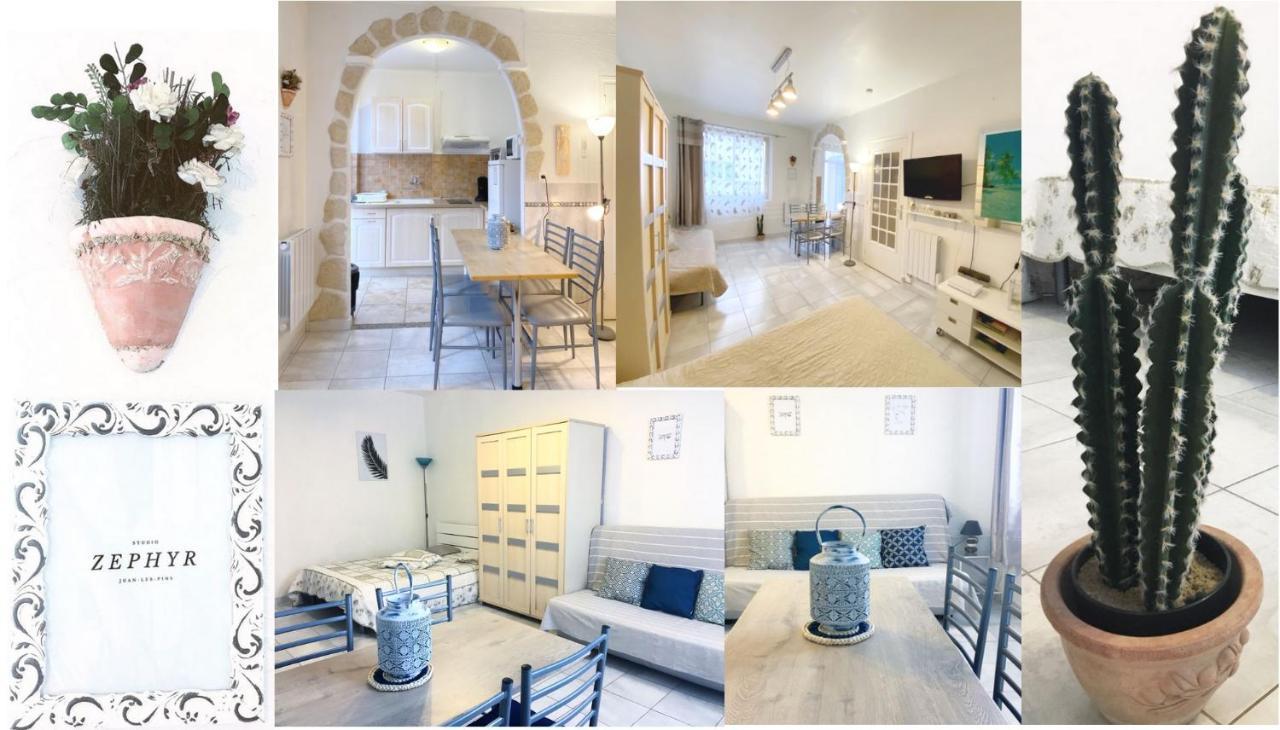 Appartement 32M2 Juan Les Pins 350 M Plage Climatise Wifi Centre Exterior foto